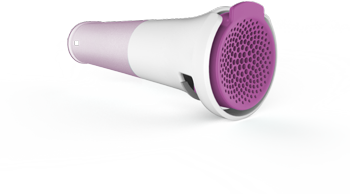 Smart spirometer purple